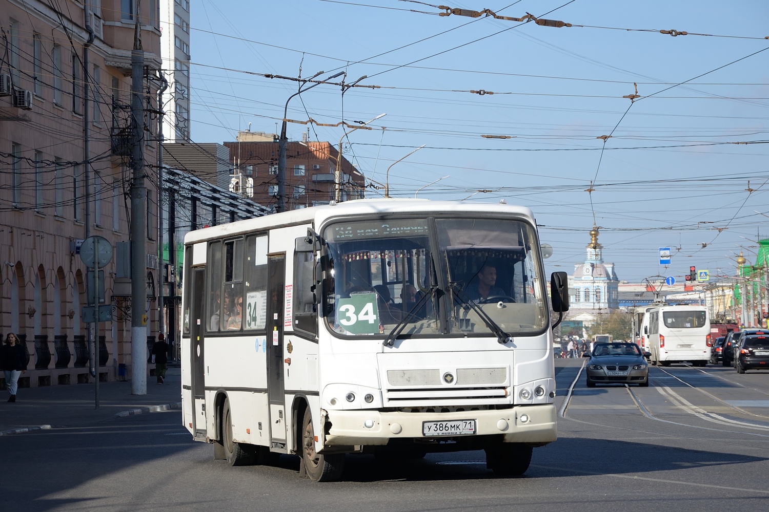 Тульская область, ПАЗ-320402-05 № У 386 МК 71