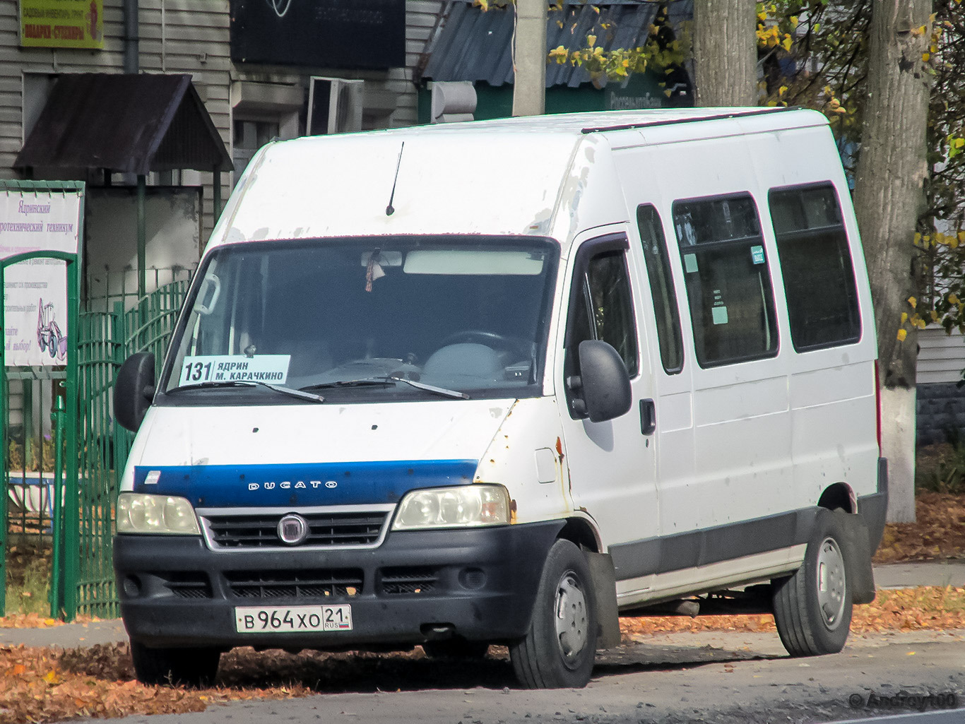 Чувашия, FIAT Ducato 244 CSMMC, -RT № В 964 ХО 21