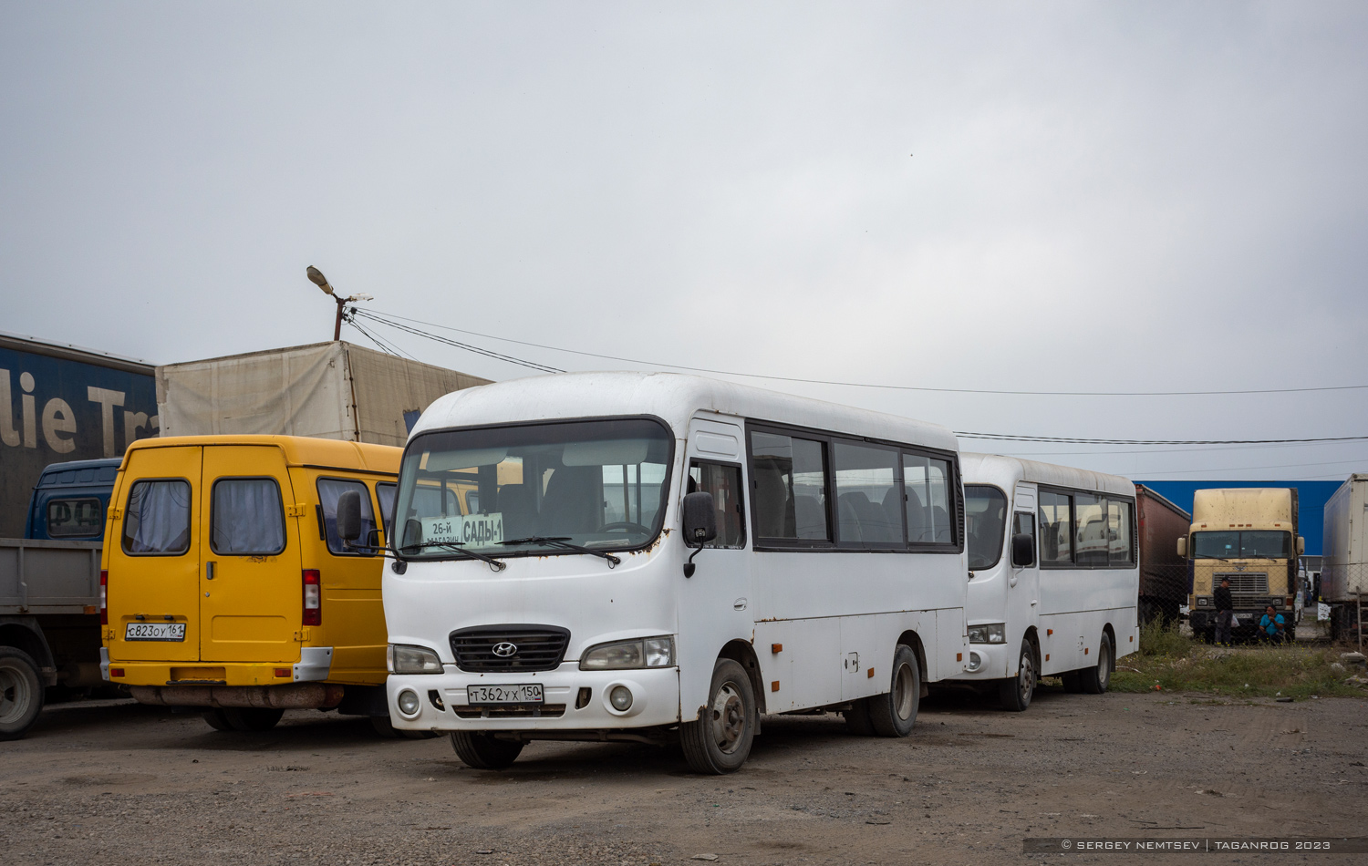 Ростовская область, Hyundai County SWB C08 (ТагАЗ) № Т 362 УХ 150