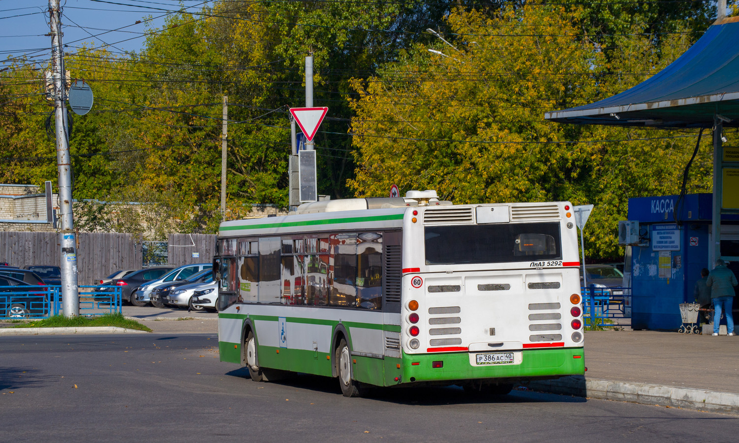 Калужская область, ЛиАЗ-5292.21 № Р 386 АС 40