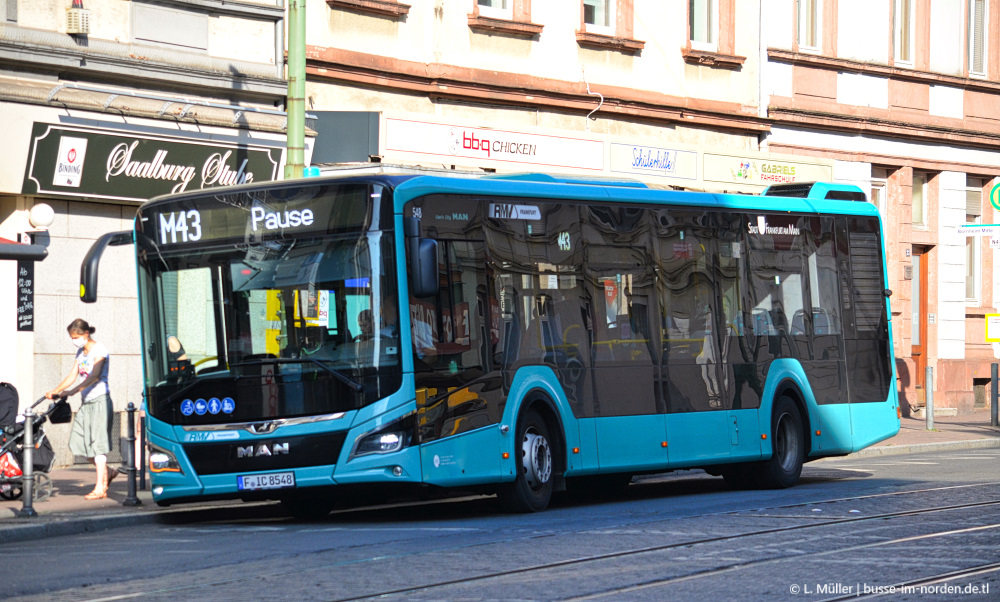 Гессен, MAN 12C Lion's City 12 NL330 EfficientHybrid № 548