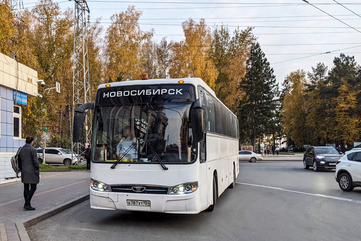 Новосибирская область, Daewoo BX212H/S Royal Hi-Decker № А 787 ХТ 154