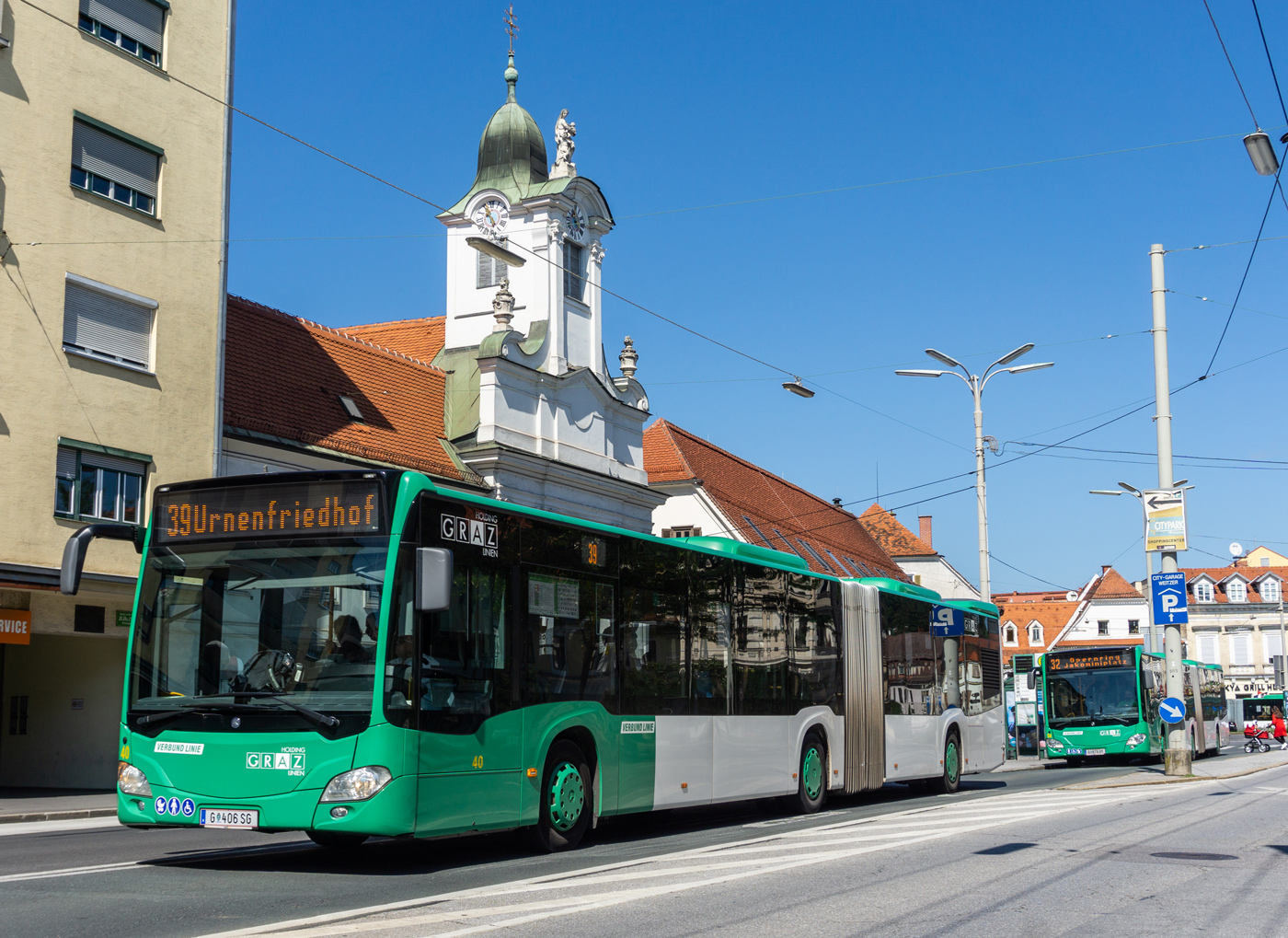 Австрия, Mercedes-Benz Citaro C2 G № 40
