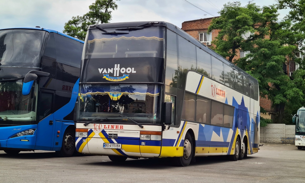 Тернопольская область, Van Hool TD927 Astromega № BO 6115 BX