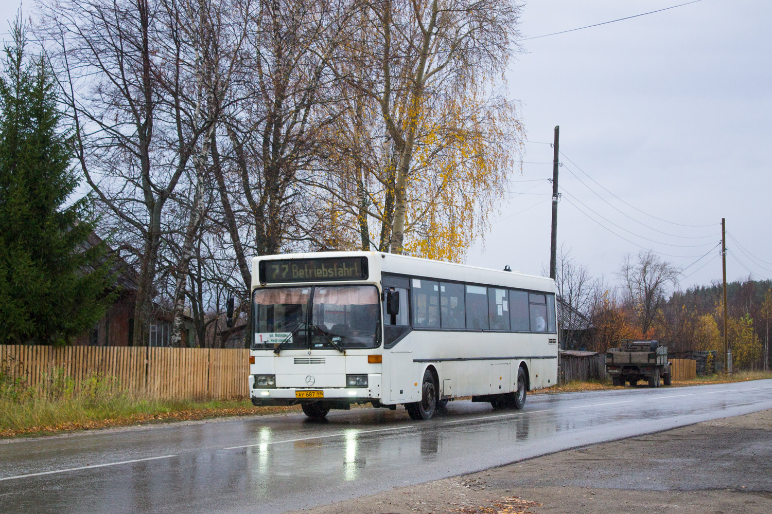 Пермский край, Mercedes-Benz O405 № АУ 687 59