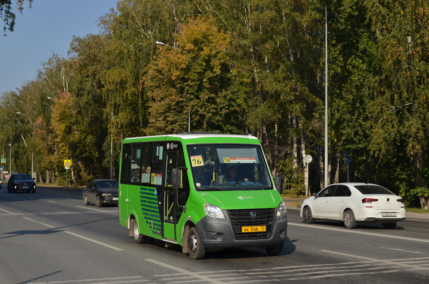 Тюменская область, ГАЗ-A64R45 Next № АК 546 72