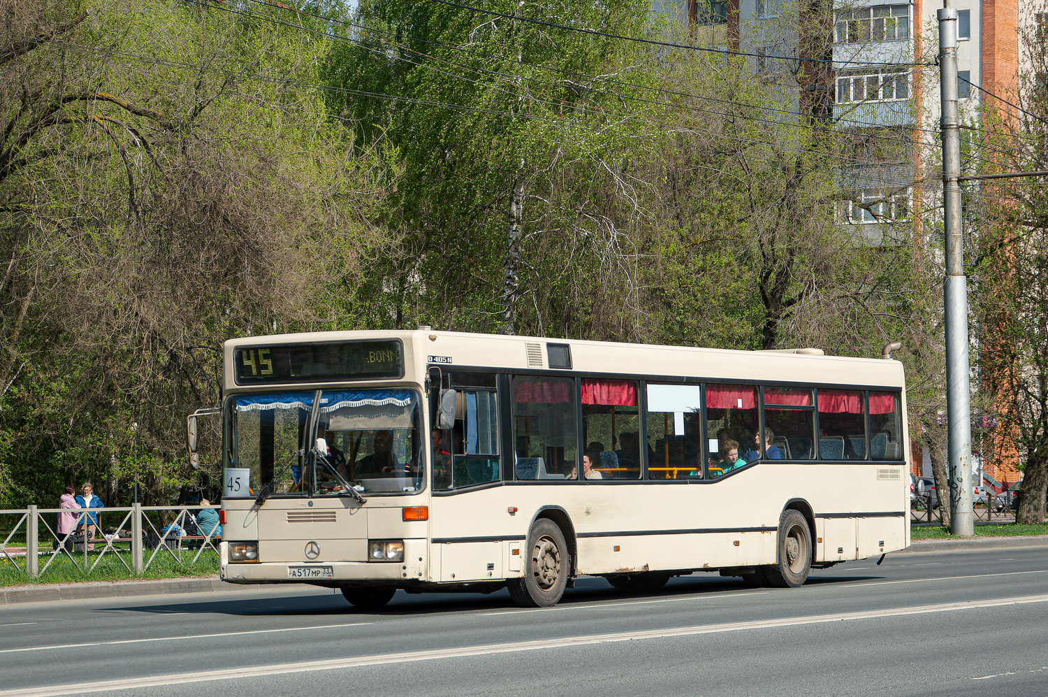 Пензенская область, Mercedes-Benz O405N2 № А 517 МР 33