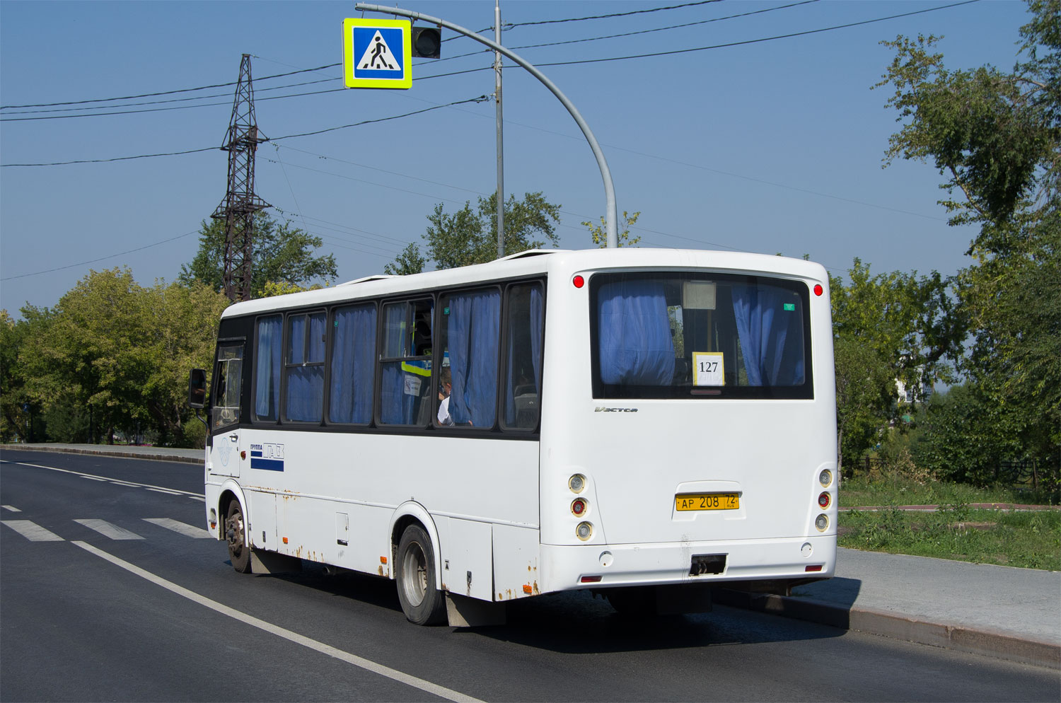 Тюменская область, ПАЗ-320412-05 "Вектор" № АР 208 72