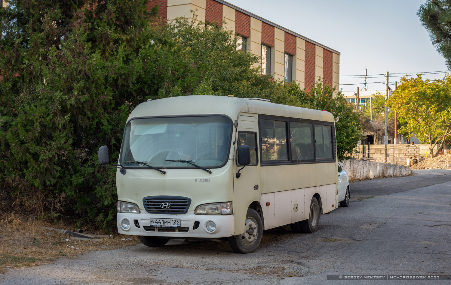 Краснодарский край, Hyundai County SWB (РЗГА) № У 441 ММ 123