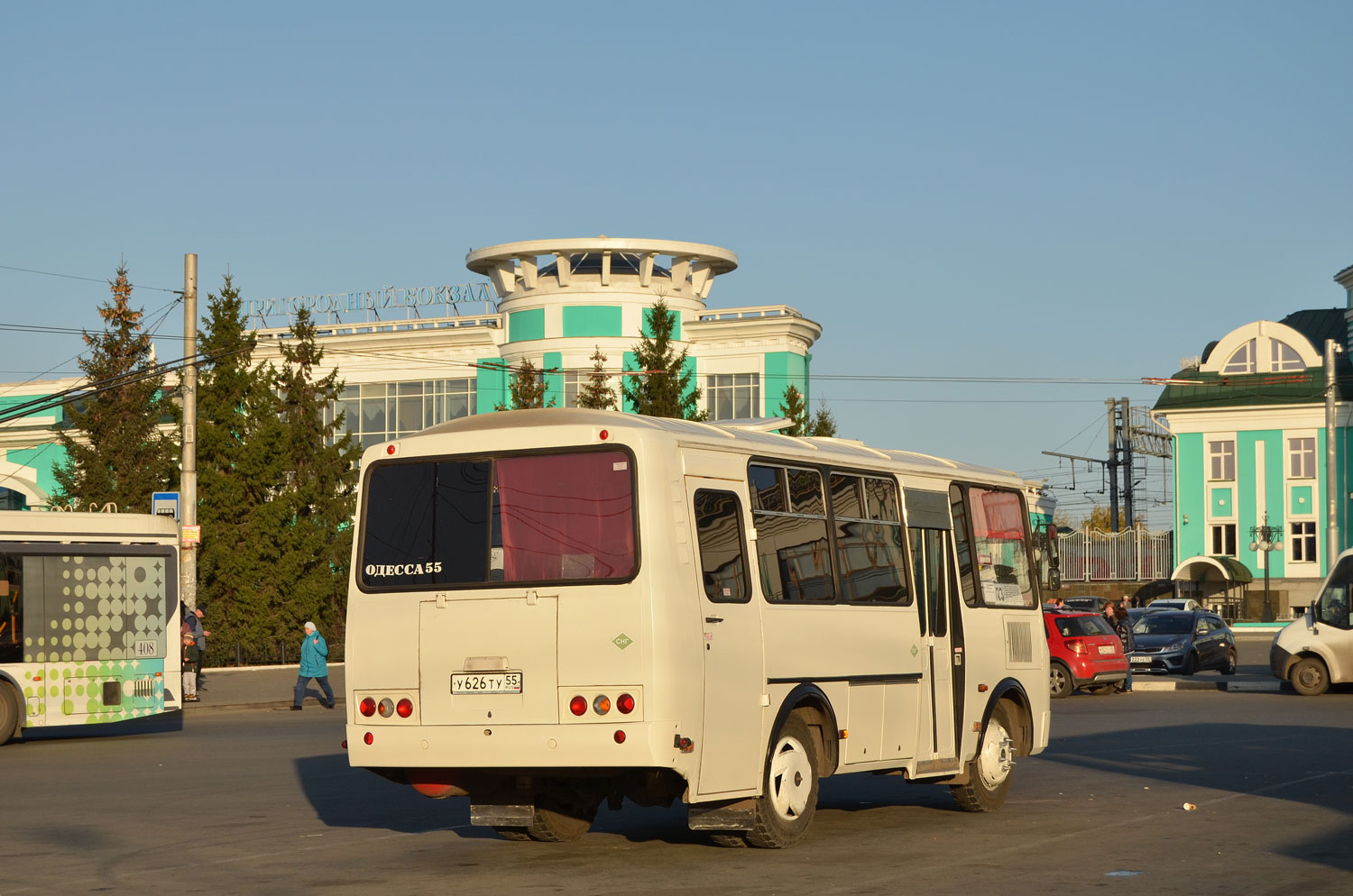 Omsk region, PAZ-32053 Nr. У 626 ТУ 55