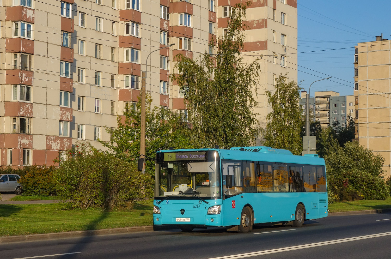 Санкт-Петербург, ЛиАЗ-4292.60 (1-2-1) № 6219