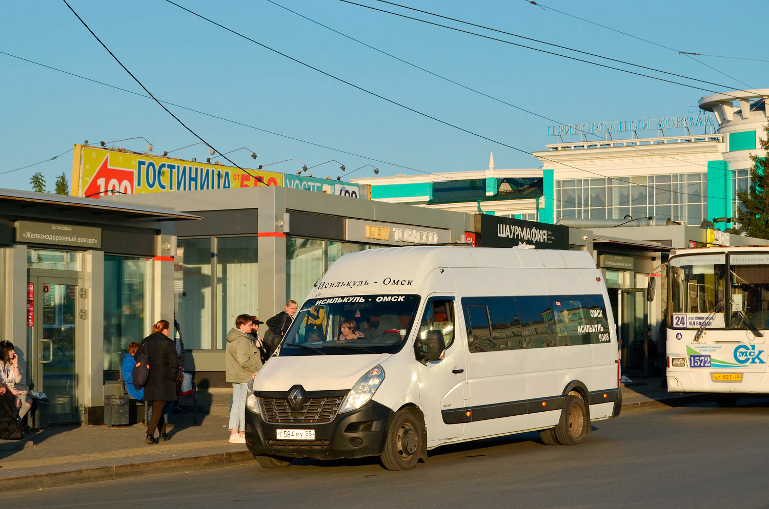 Омская область, Renault Master (NIAF08, НиАЗ) № Т 584 РУ 55