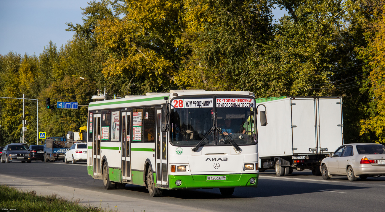 Новосибирская область, ЛиАЗ-5256.60 № Е 328 СВ 154