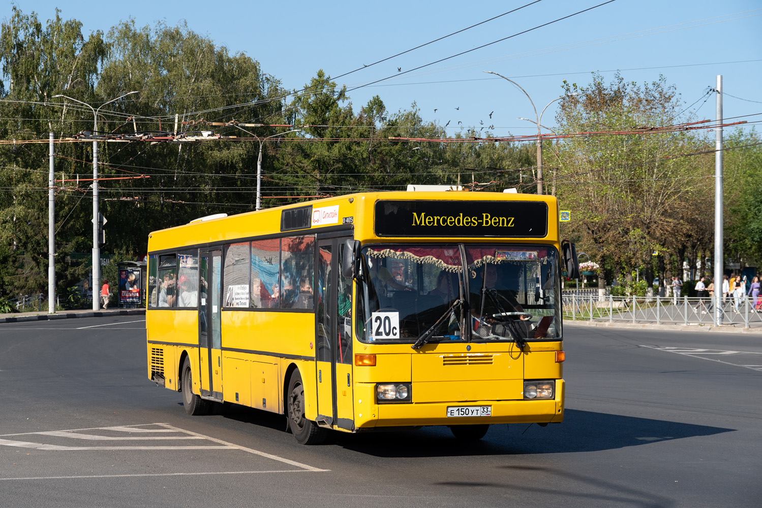 Владимирская область, Mercedes-Benz O405 № Е 150 УТ 33