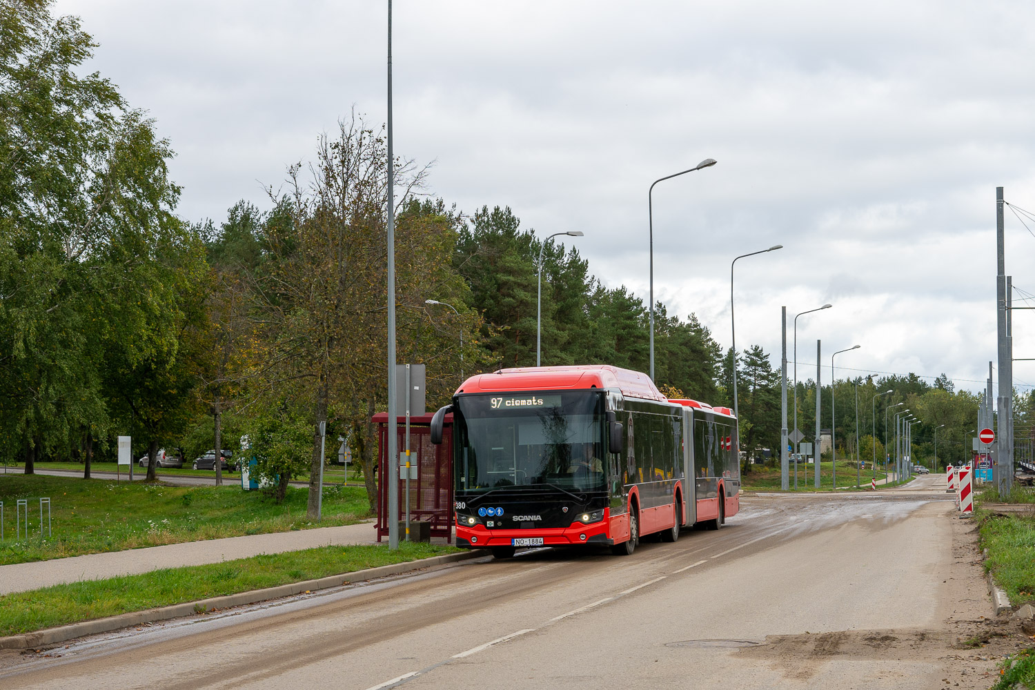 Латвия, Scania Citywide LFA II 17.9 № 380