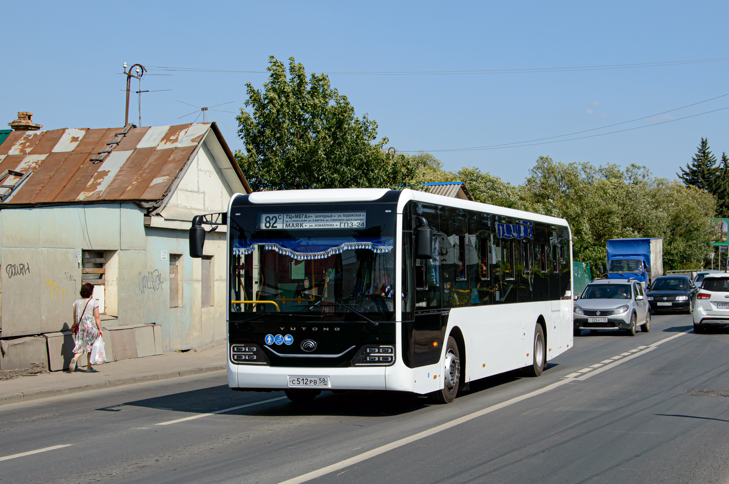 Пензенская область, Yutong ZK6116HG № С 512 РВ 58