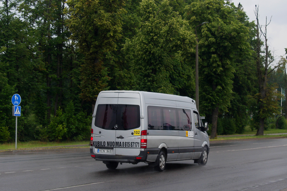 Литва, Mercedes-Benz Sprinter W906 311CDI № HCN 945