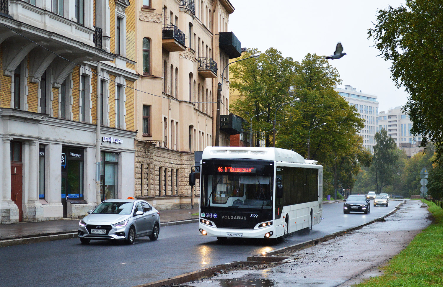 Санкт-Петербург, Volgabus-5270.G2 (CNG) № 3199