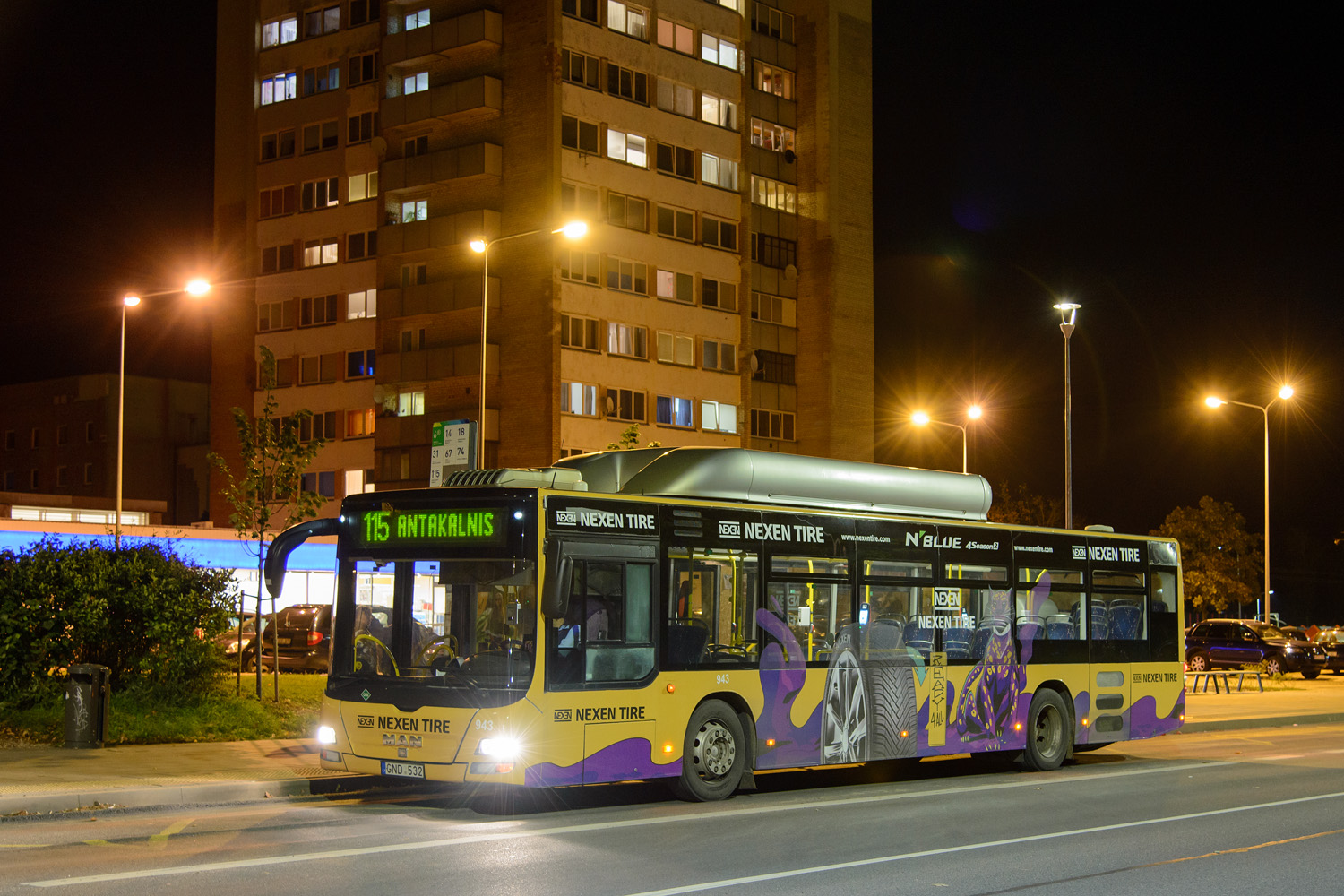 Литва, MAN A21 Lion's City NL273 CNG № 943