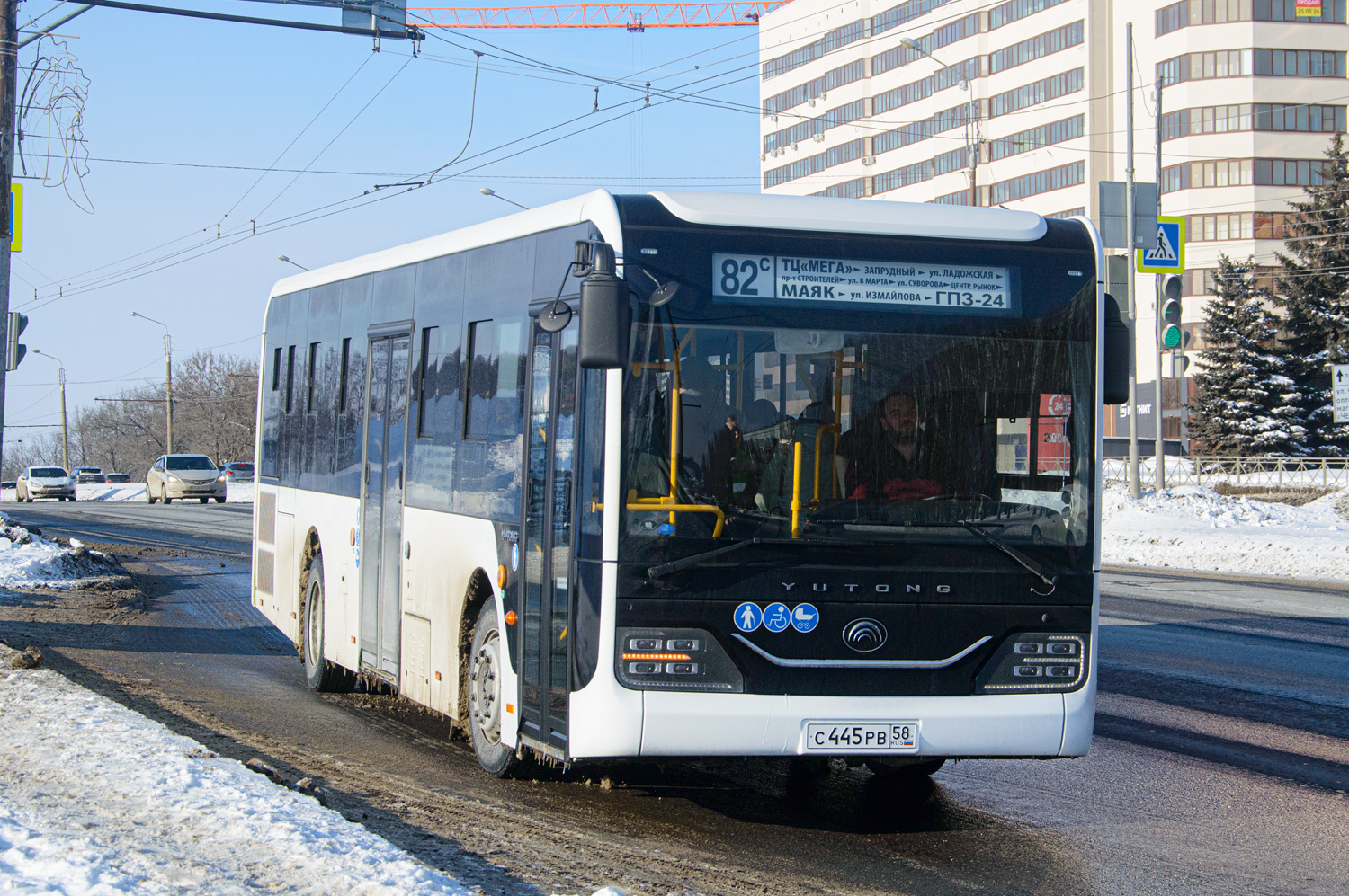 Пензенская область, Yutong ZK6116HG № С 445 РВ 58