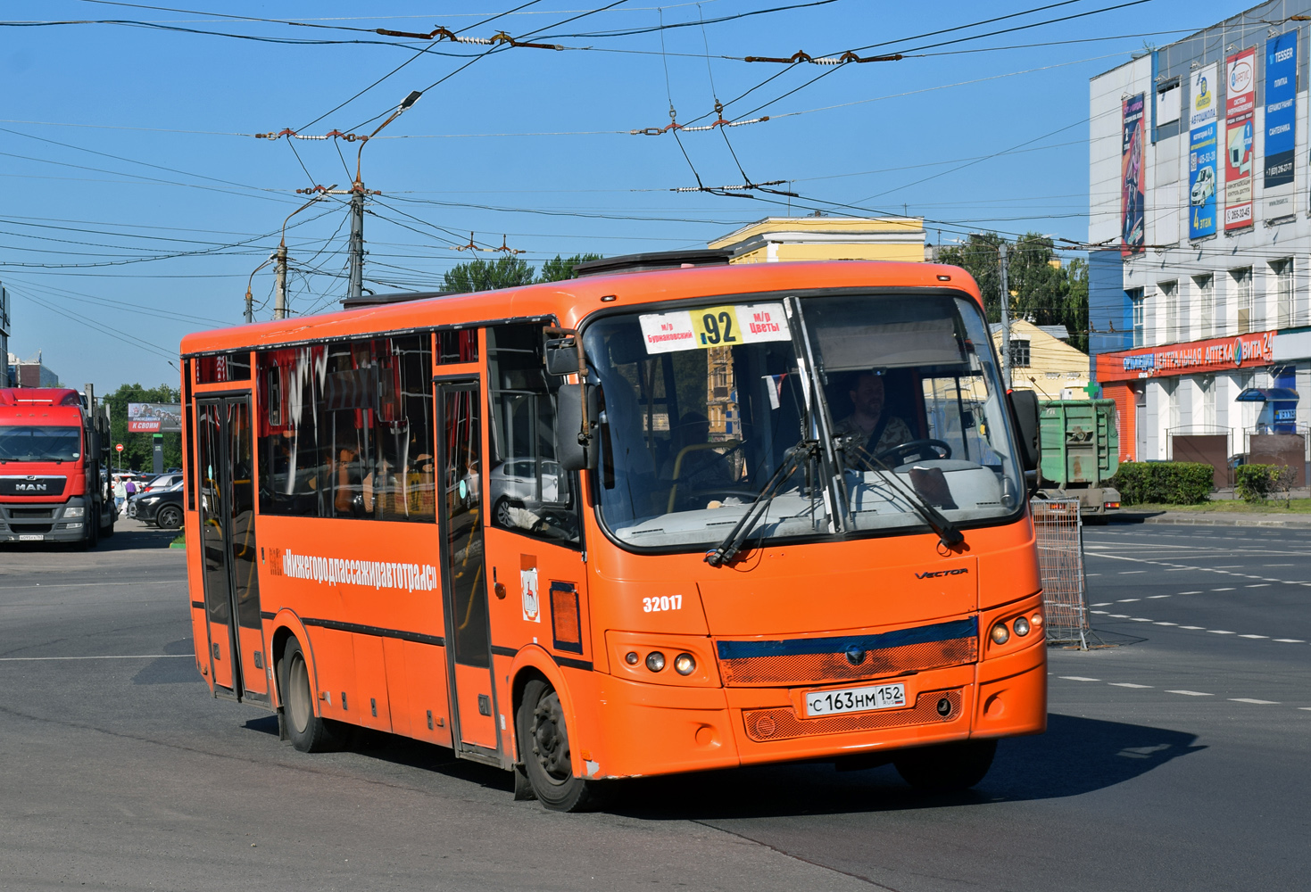 Nizhegorodskaya region, PAZ-320414-04 "Vektor" Nr. 32017