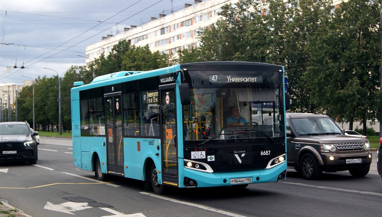 Санкт-Петербург, Volgabus-4298.G4 (LNG) № 6687