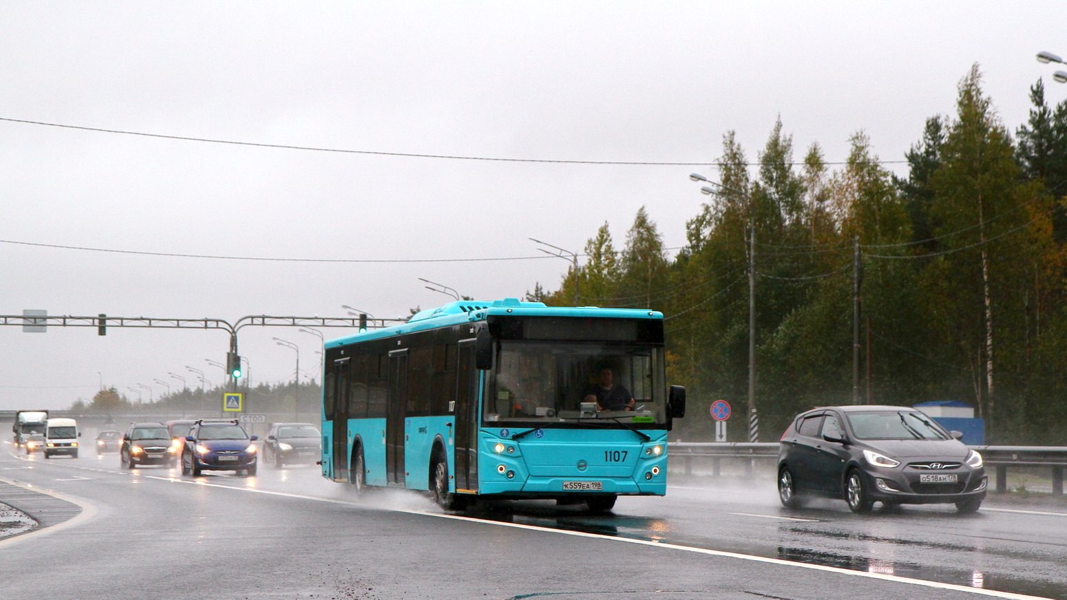 Санкт-Петербург, ЛиАЗ-5292.65 № 1107