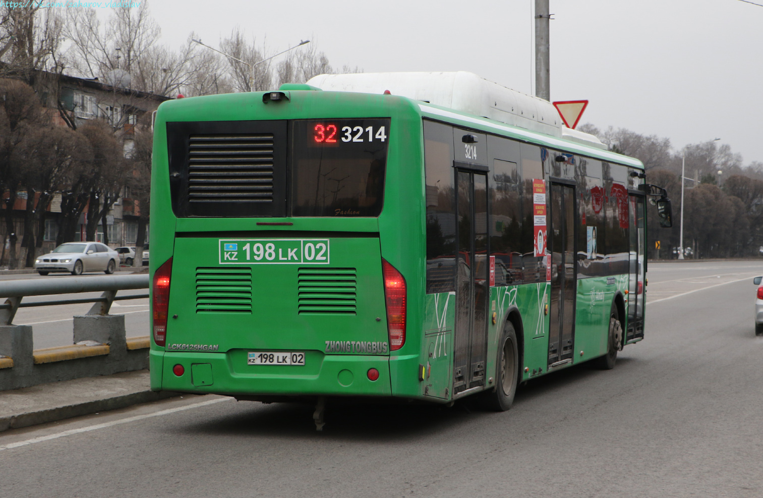 Алматы, Zhong Tong LCK6125HGAN № 3214