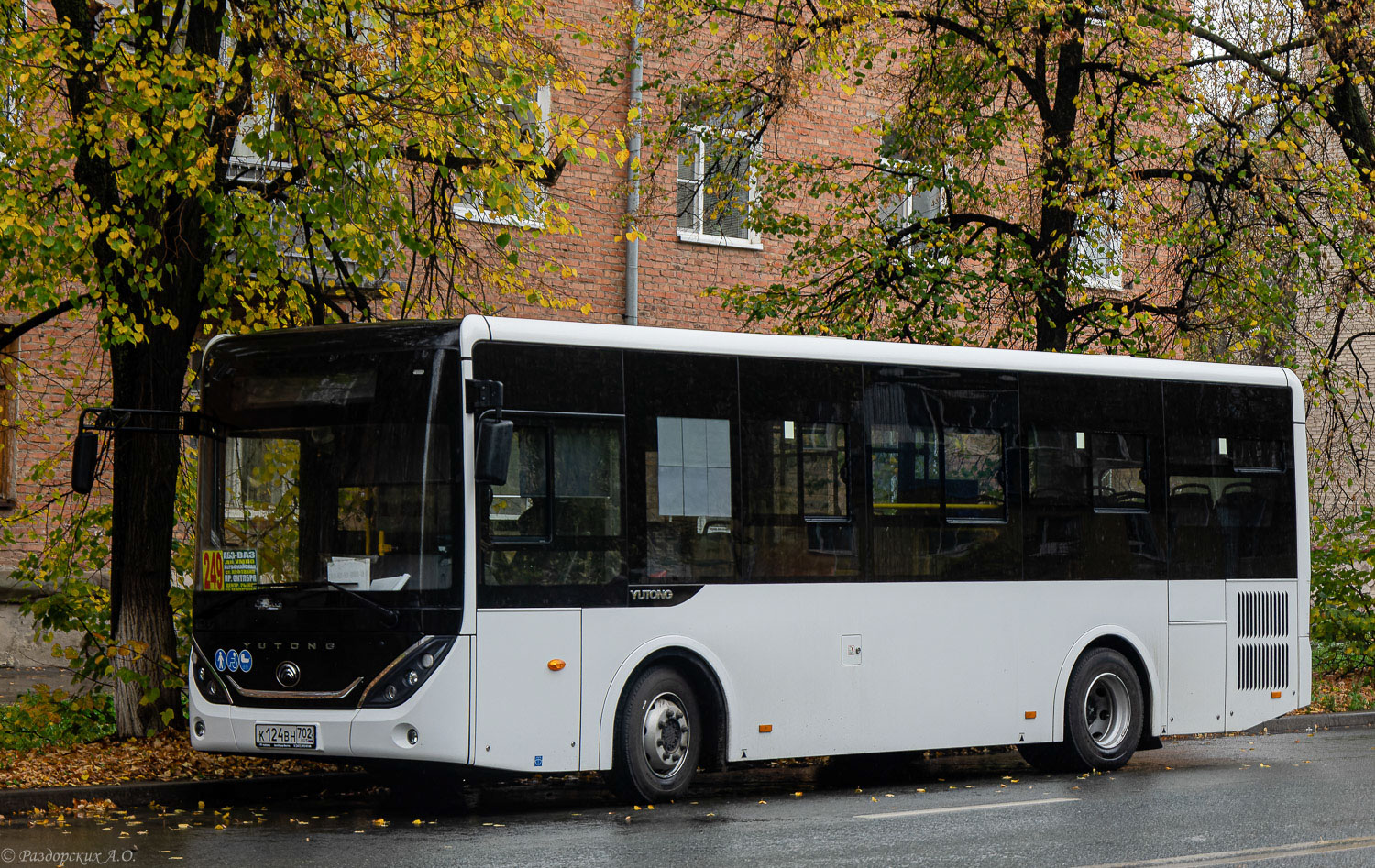 Башкортостан, Yutong ZK6890HGQ № К 124 ВН 702