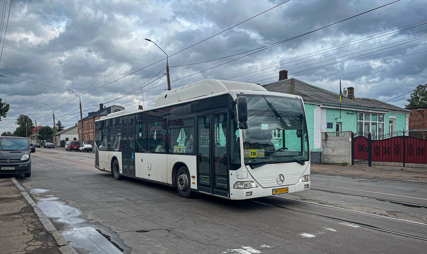 Житомирская область, Mercedes-Benz O530 Citaro CNG № AM 1415 AA