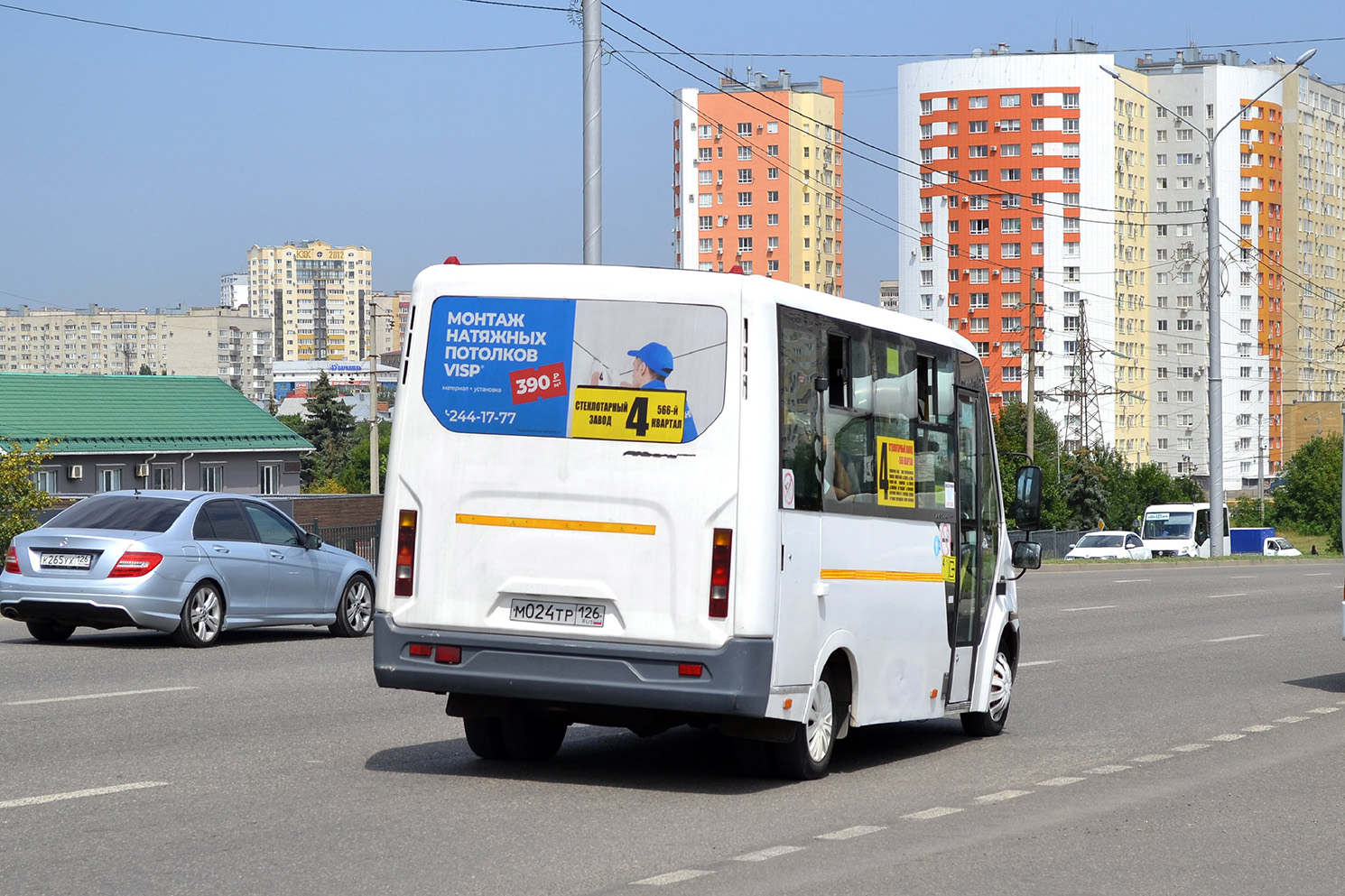 Ставропольский край, ГАЗ-A64R42 Next № М 024 ТР 126