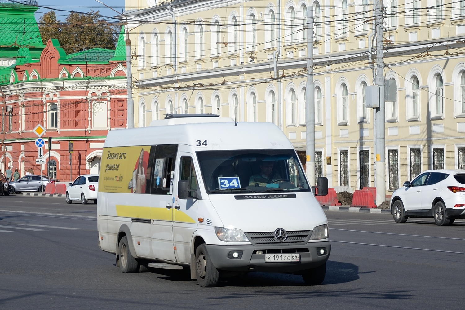 Тульская область, Луидор-2232DP (MB Sprinter Classic) № К 191 СО 69