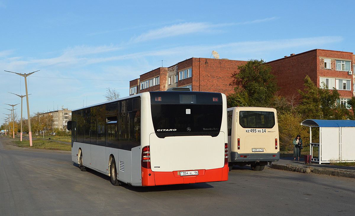 Павлодарская область, Mercedes-Benz O530 Citaro facelift № 354 AL 14