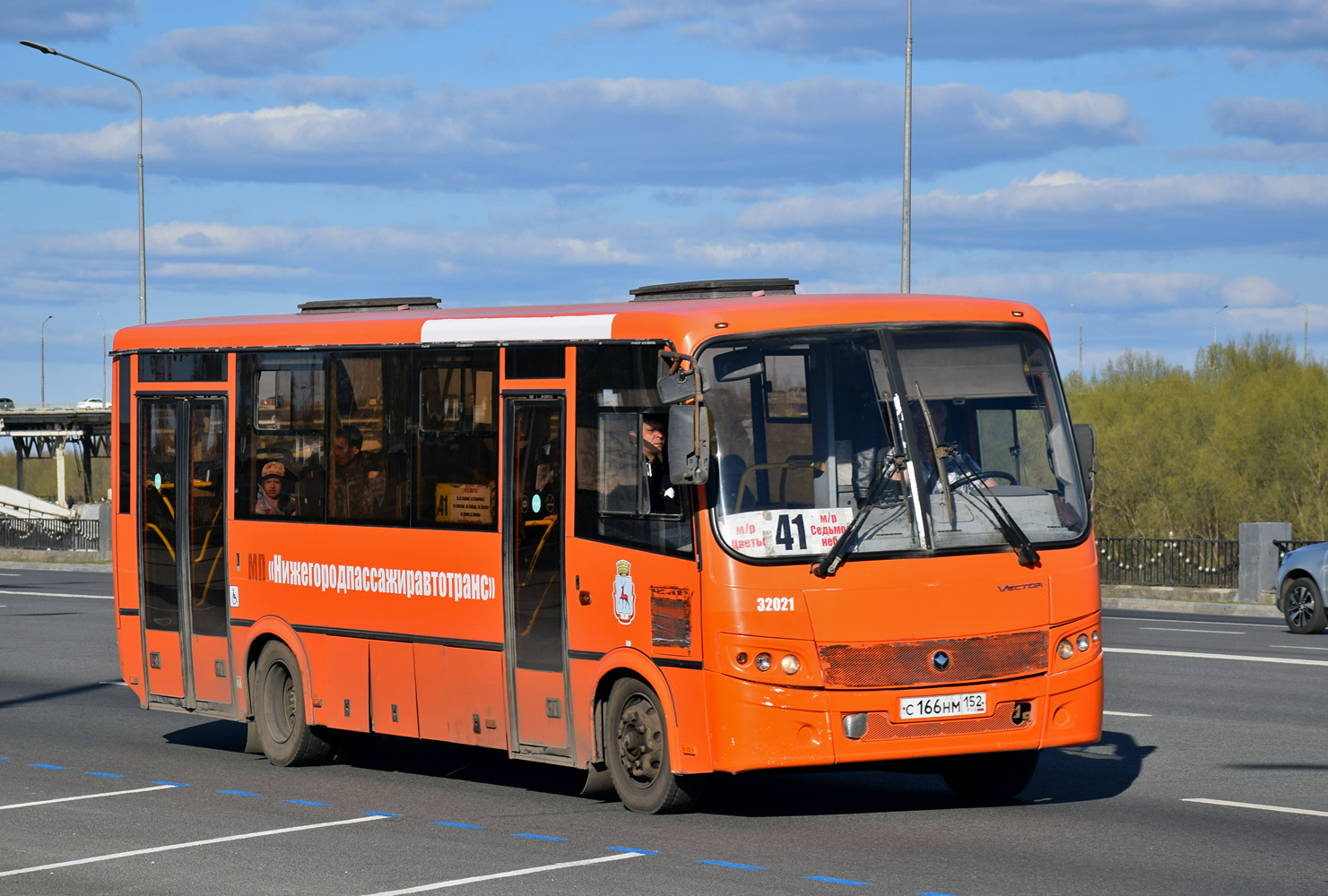 Нижегородская область, ПАЗ-320414-04 "Вектор" № 32021