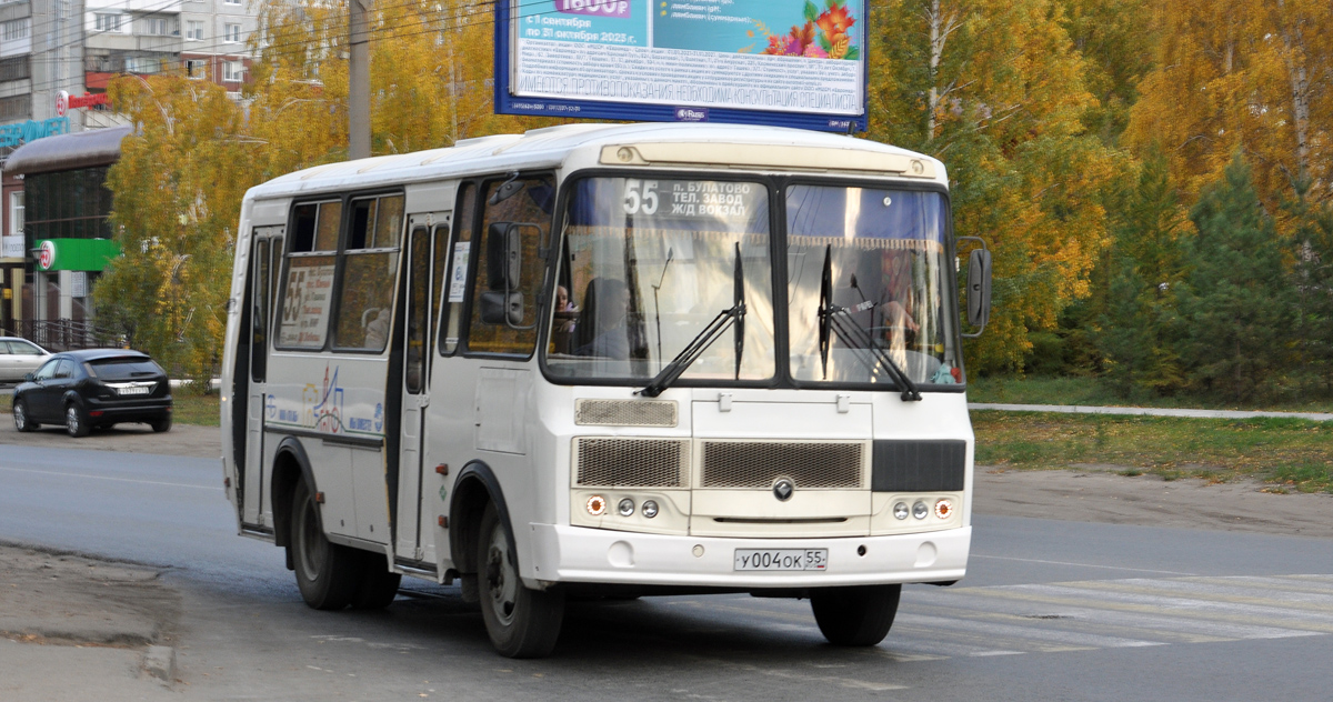 Омская область, ПАЗ-32054 № 3004