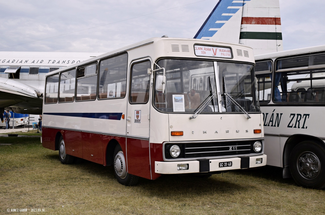 Ουγγαρία, Ikarus 211.01 # 31-40; Ουγγαρία — V. Ikarus Találkozó, Aeropark (2023)