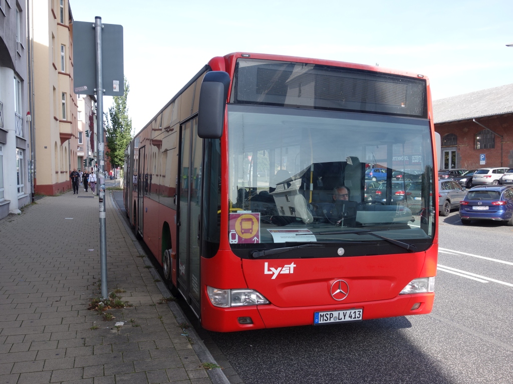 Бавария, Mercedes-Benz O530G Citaro facelift G № MSP-LY 413