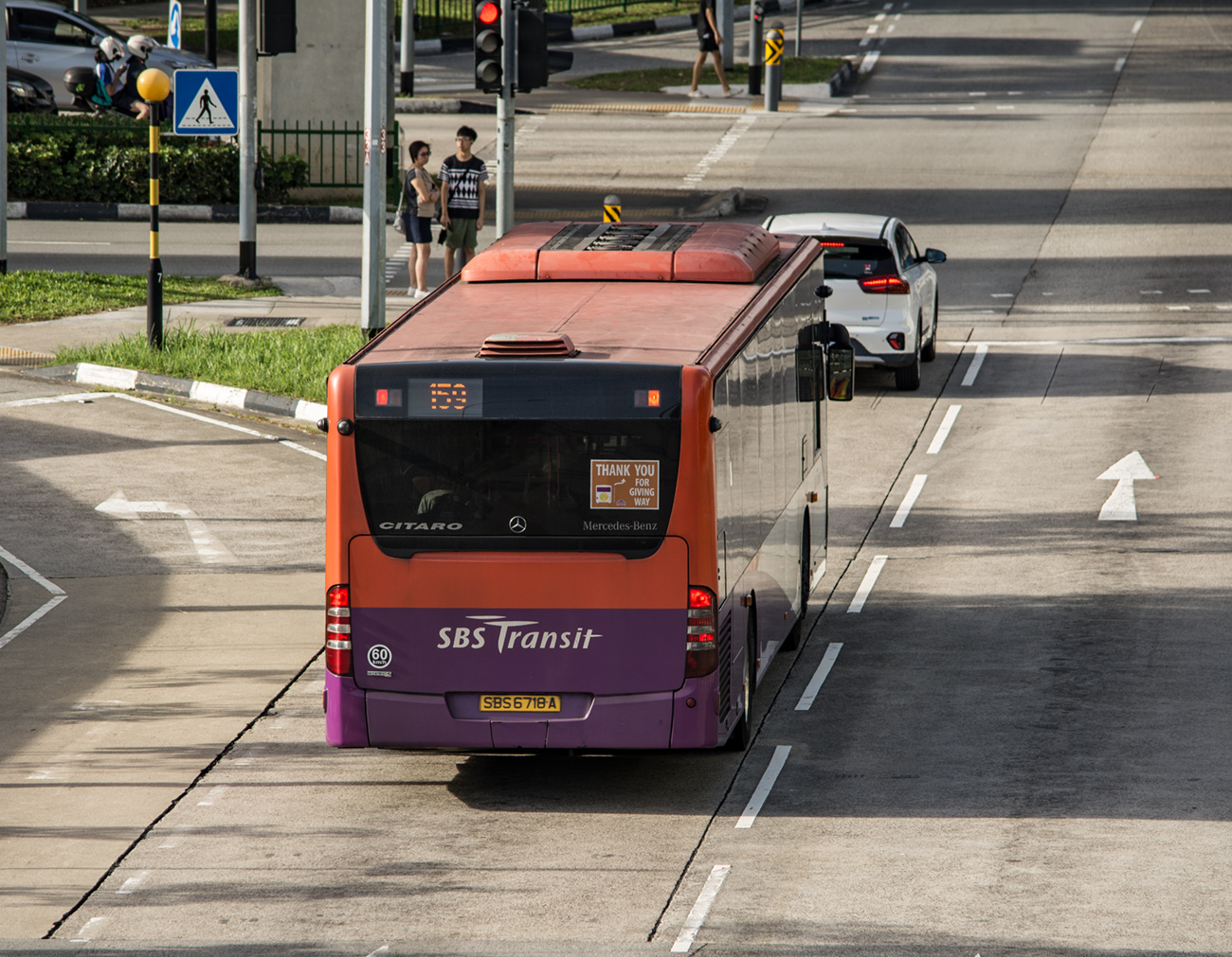 Сингапур, Mercedes-Benz O530 Citaro facelift RL № SBS6718A