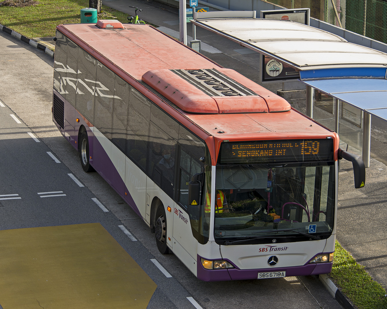 Сингапур, Mercedes-Benz O530 Citaro facelift RL № SBS6718A