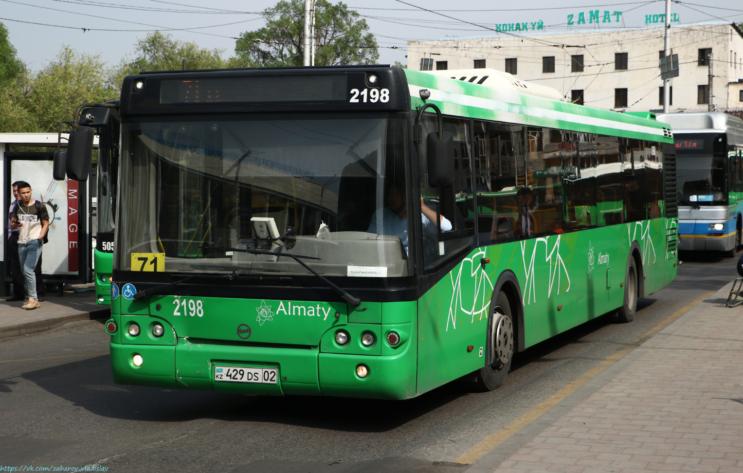 Almaty, LiAZ-5292.65 sz.: 2198