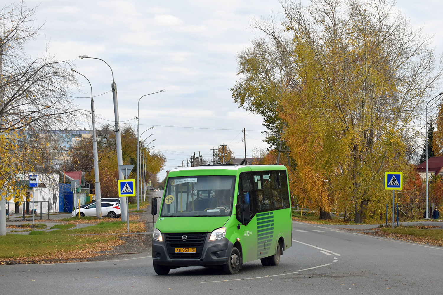 Тюменская область, ГАЗ-A64R45 Next № АВ 953 72