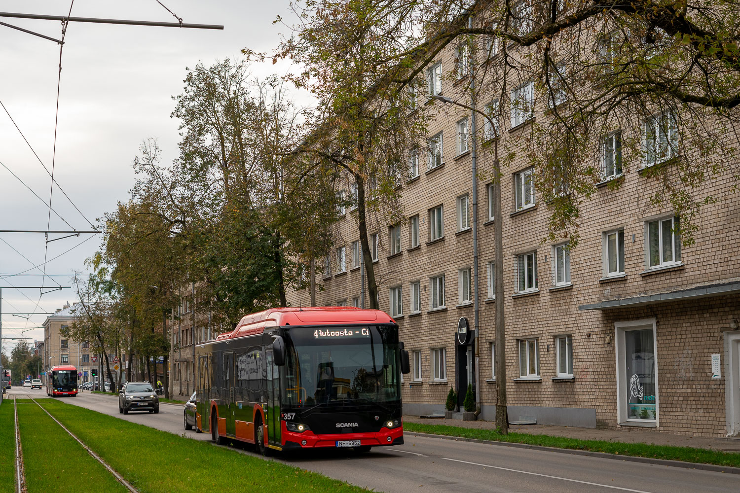 Łotwa, Scania Citywide LF II 12.1 Nr 357