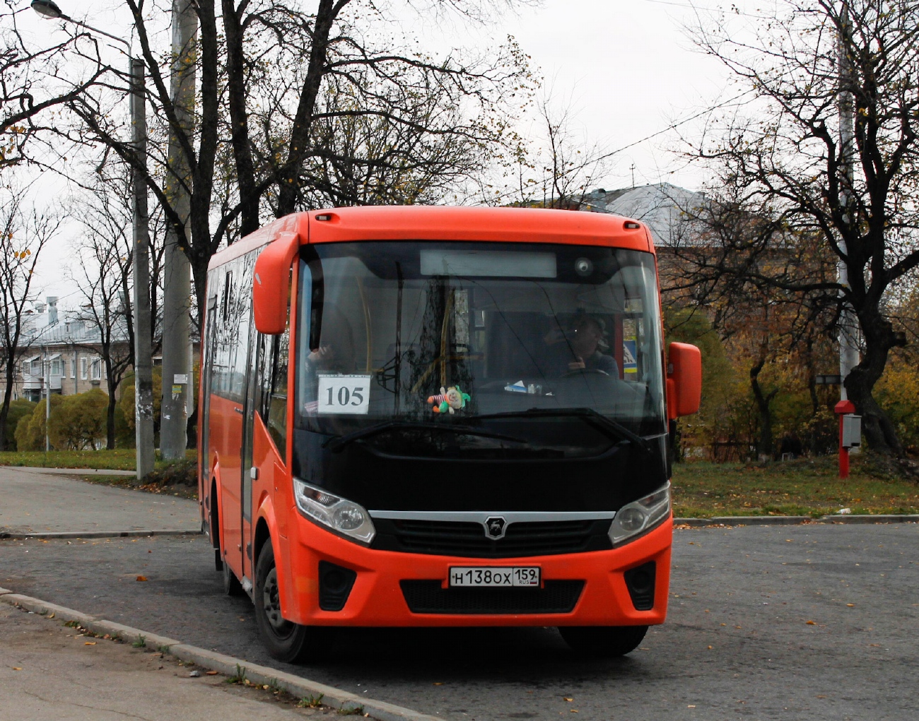 Пермский край, ПАЗ-320405-04 "Vector Next" № Н 138 ОХ 159