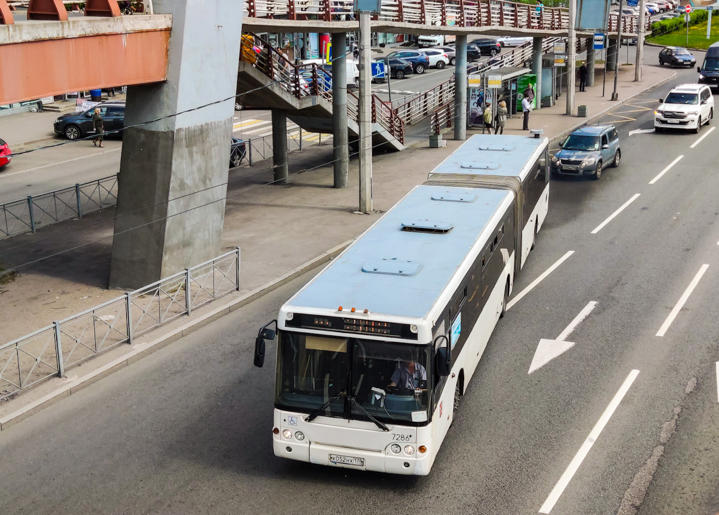 Sankt Petersburg, LiAZ-6213.20 Nr 7286