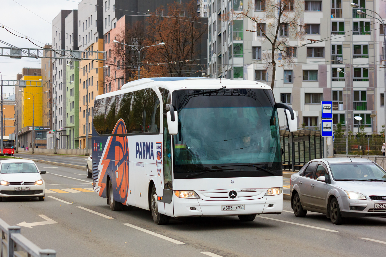 Пермский край, Mercedes-Benz O580-15RHD Travego № А 503 ТХ 159