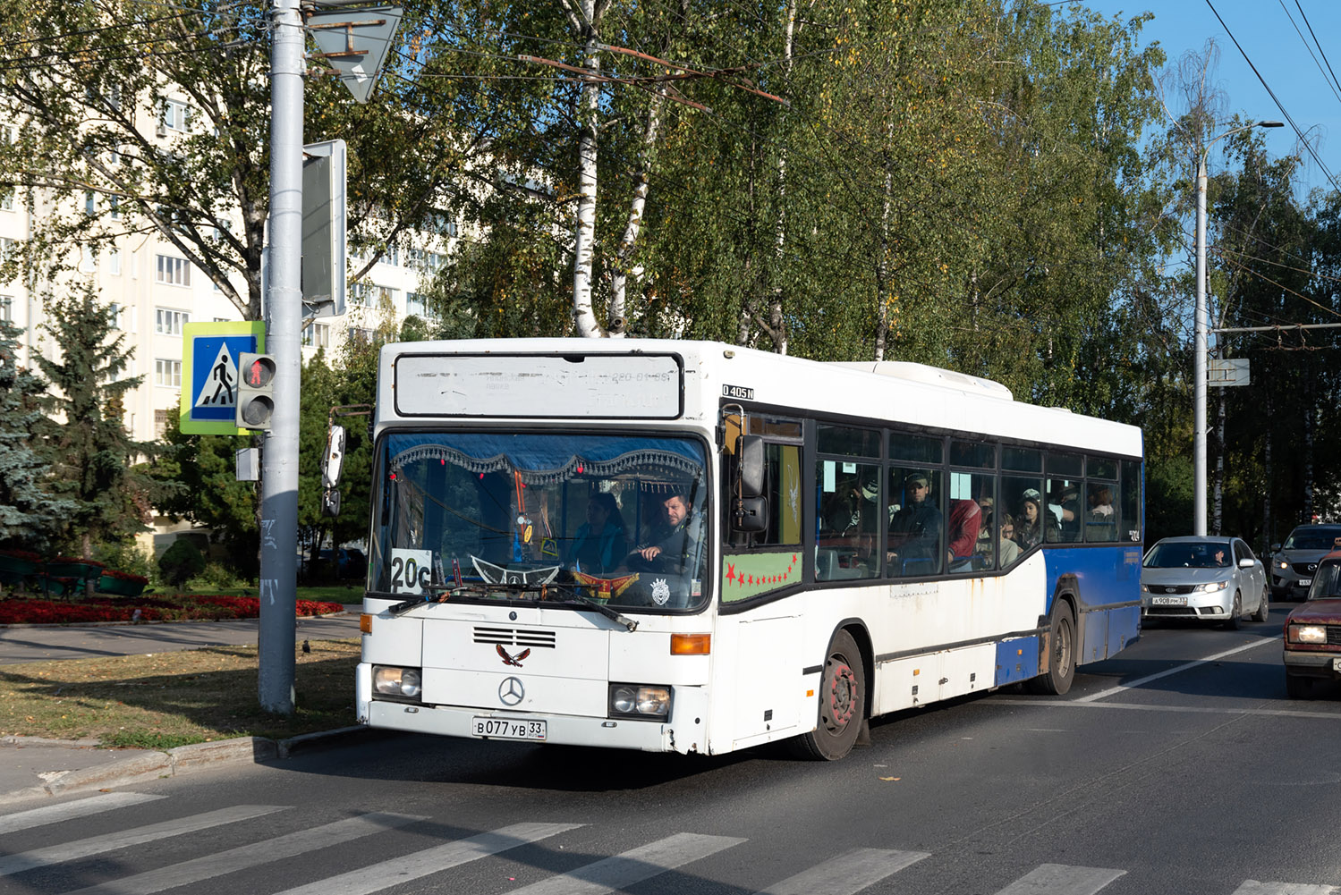 Владимирская область, Mercedes-Benz O405N2 № В 077 УВ 33