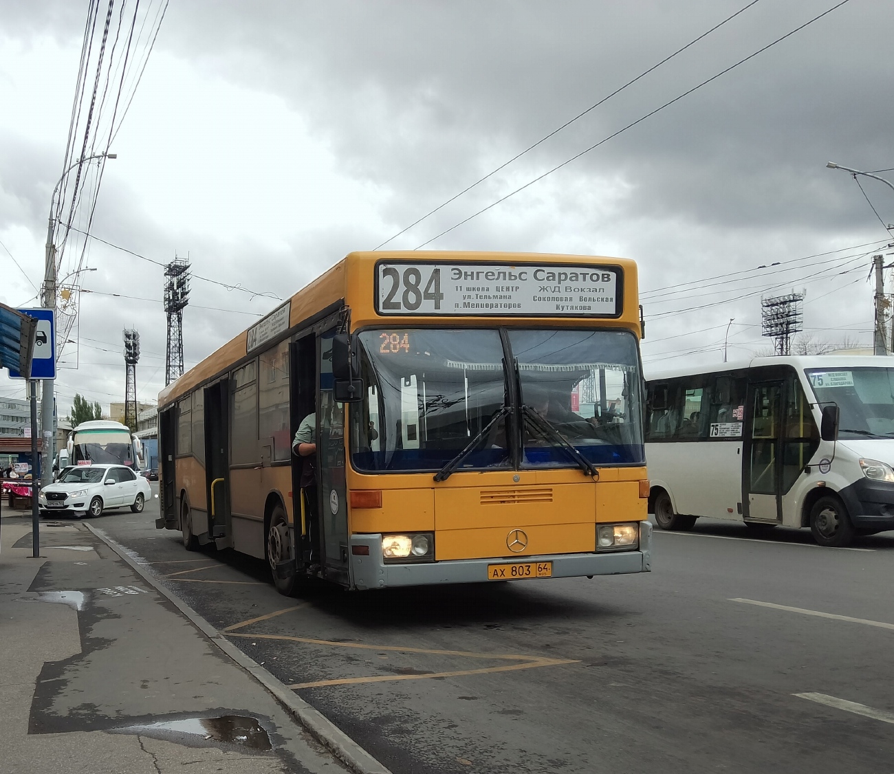 Саратовская область, Mercedes-Benz O405N2 № АХ 803 64