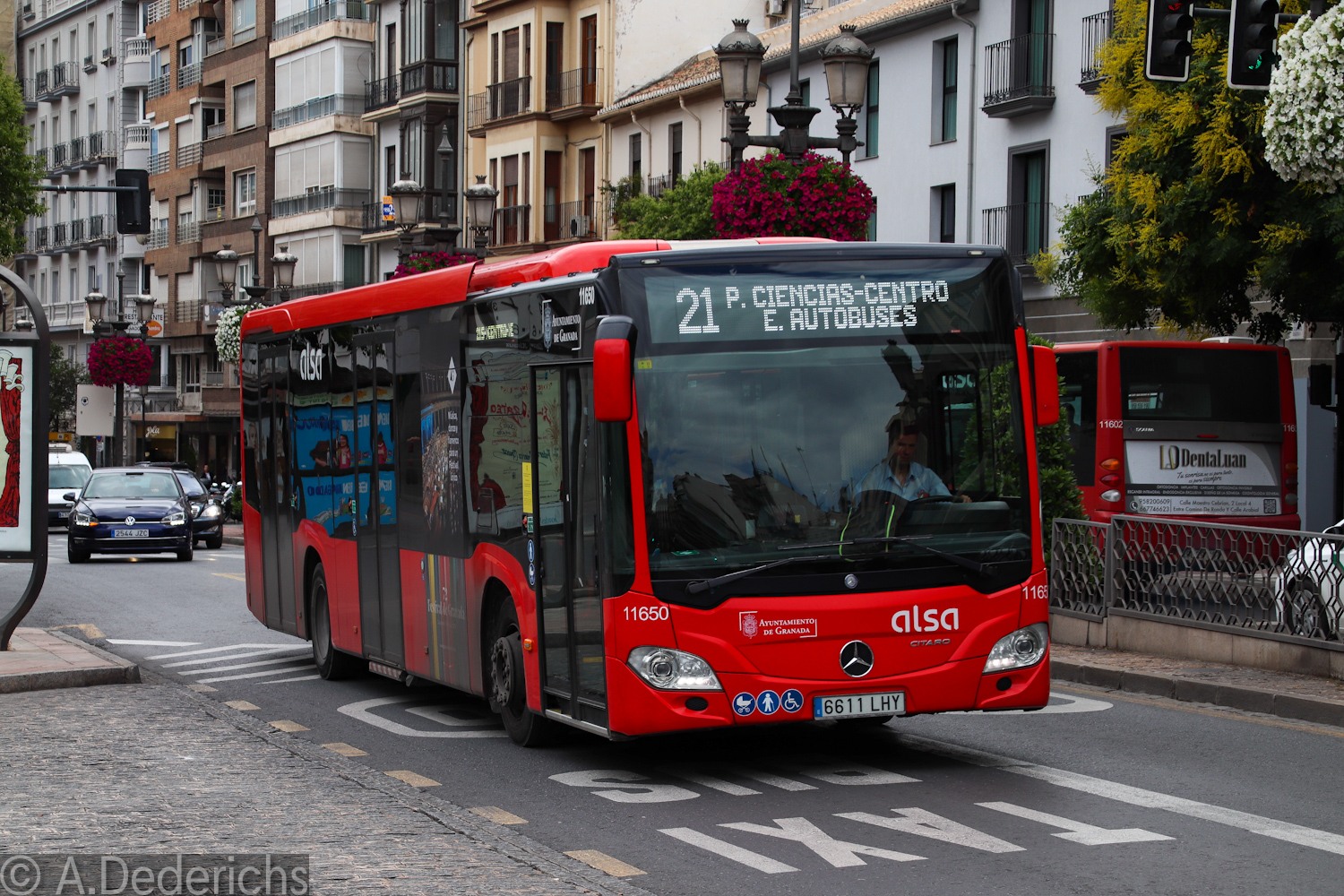 Spain, Mercedes-Benz Citaro C2 hybrid № 11650