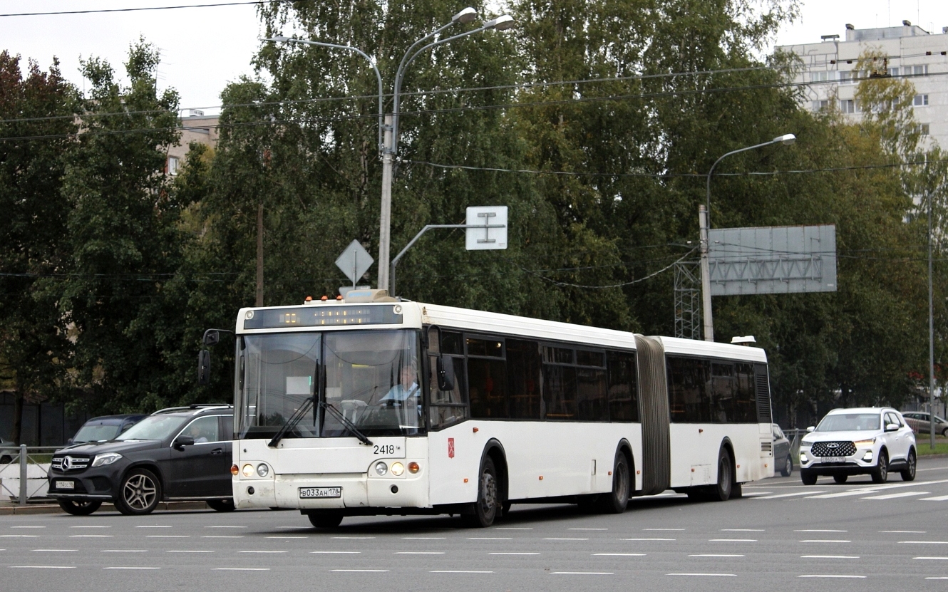 Санкт-Петербург, ЛиАЗ-6213.20 № 2418