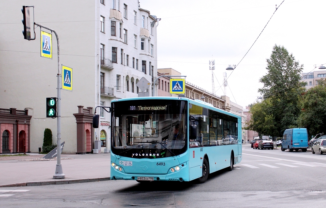 Санкт-Петербург, Volgabus-5270.G4 (LNG) № 6493